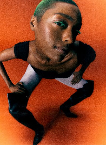 ‘Upside Down’ editorial with model Rim Tekle by PER APPELGREN