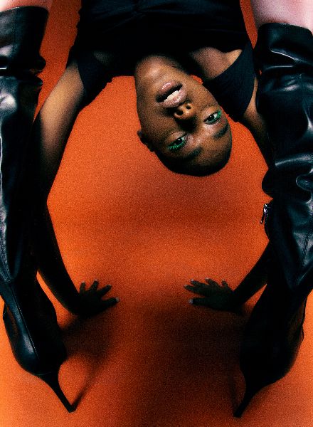 ‘Upside Down’ editorial with model Rim Tekle by PER APPELGREN