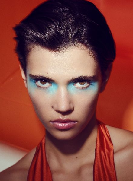 ‘Colour Splash’ - beauty editorial by FRAUKE FISCHER for SCHÖN MAG