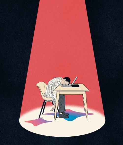 SEPIA präsentiert die Illustrationen von Emmanuel Polanco zur KI-Reportage im SPIEGEL auf GoSee.News