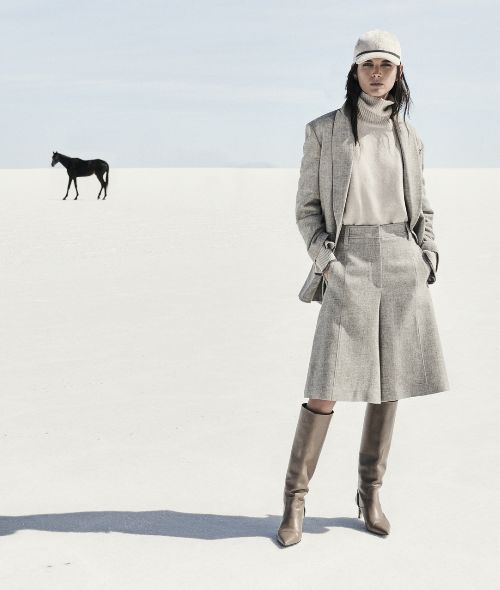 BAKER & CO present the BRUNELLO CUCINELLI F/W 23/24 campaign ‘Charming Vistas’ - produced against the breathtaking natural backdrop of Bolivia