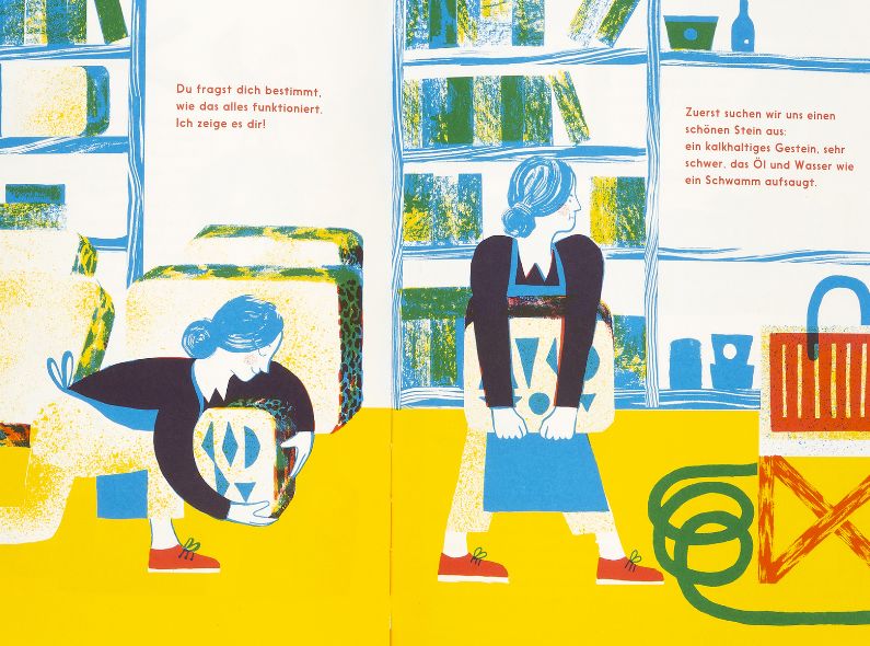 GoSee Book Tip : Welcome to the lithographer’s workshop! ‘Die Lithografin’ by Gaby Bazin (Hatje Cantz)
