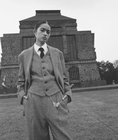 PURPLE Magazine celebrates the #DIORCRUISE2024 collection on model Mariana Arias - produced in Mexico City by HABITANT PRODUCTIONS