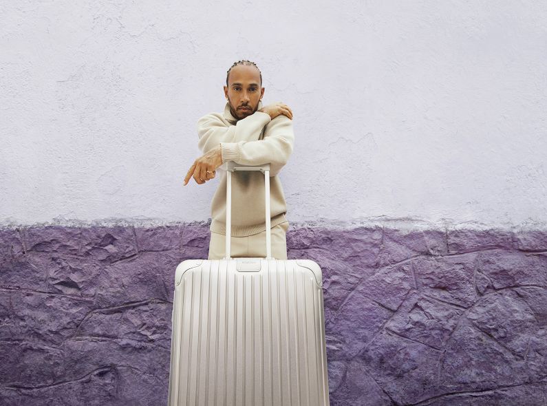 Formel1-Legende Lewis Hamilton in der RIMOWA #NEVERSTILL Kampagne - produziert von HABITANT PRODUCTIONS