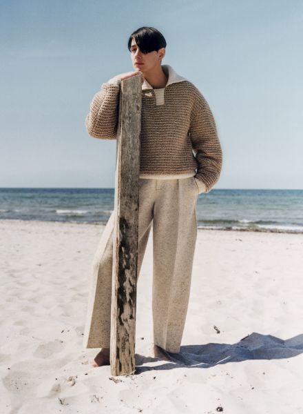 Model Caro Schechtner in 10 MEN Magazine - photos by Jana GERBERDING c/o BIRD PRODUCTION, Fashion Editor: Toby Grimditch