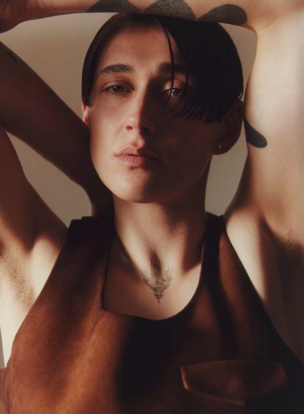 Model Caro Schechtner in 10 MEN Magazine - photos by Jana GERBERDING c/o BIRD PRODUCTION, Fashion Editor: Toby Grimditch