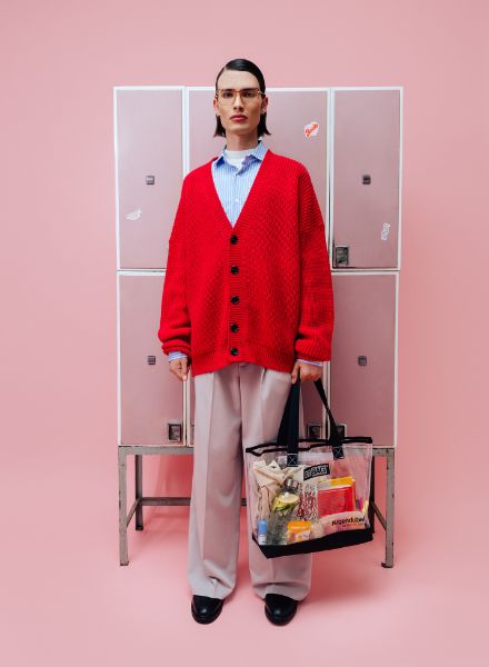 BIBBAG for Freshmen - Jen Krause photographs for the HUGENDUBEL promo event, with hair & makeup by Kristin RØS c/o BASICS.BERLIN