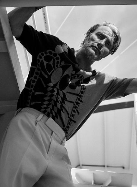 ‘The Power of One’ - Charlie GRAY c/o LGA MANAGEMENT portrays actor Mads Mikkelsen for L’OFFICIEL HOMMES USA