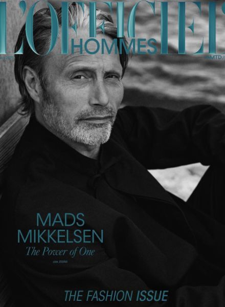 ‘The Power of One’ - Charlie GRAY c/o LGA MANAGEMENT portrays actor Mads Mikkelsen for L’OFFICIEL HOMMES USA