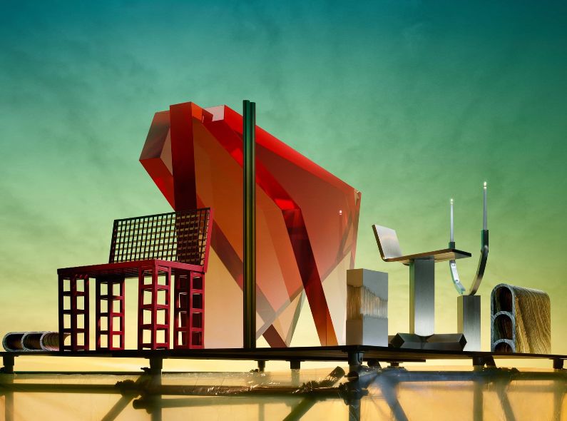 WALLPAPER Design Awards 2023 - a mix of studio shots by Thomas Brown and CGI by RECOM CGI