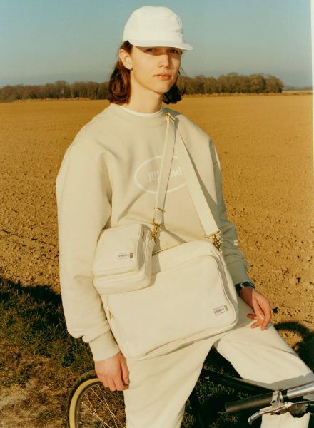 JJJJound presents a new PORTER bag series, photographed by Daniel FEISTENAUER c/o WILDFOX RUNNING for Bienvenue Projects