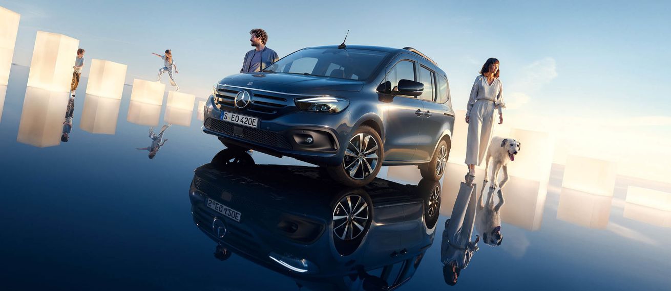 TREY DIGITAL STUDIO übernimmt CGI Motive und Creative Retouch für den neuen MERCEDES EQT für PREUSS und PREUSS
