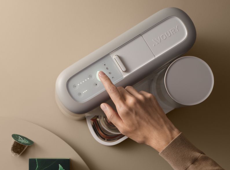 Wenn intelligente Technik auf perfekte Formen trifft - MELITTA Single Portions launcht die Marke AVOURY® inklusive Teemaschine - Fotos Maciek MILOCH  c/o STILLSTARS