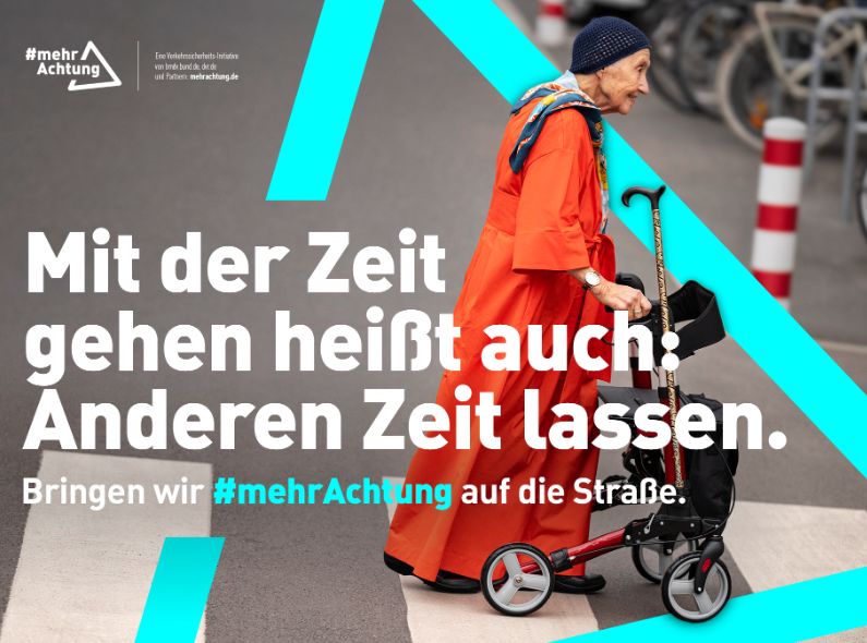 Für ein besseres Miteinander im Straßenverkehr - Lars BORGES c/o EMEIS DEUBEL fotografiert die #mehrAchtung-Kampagne