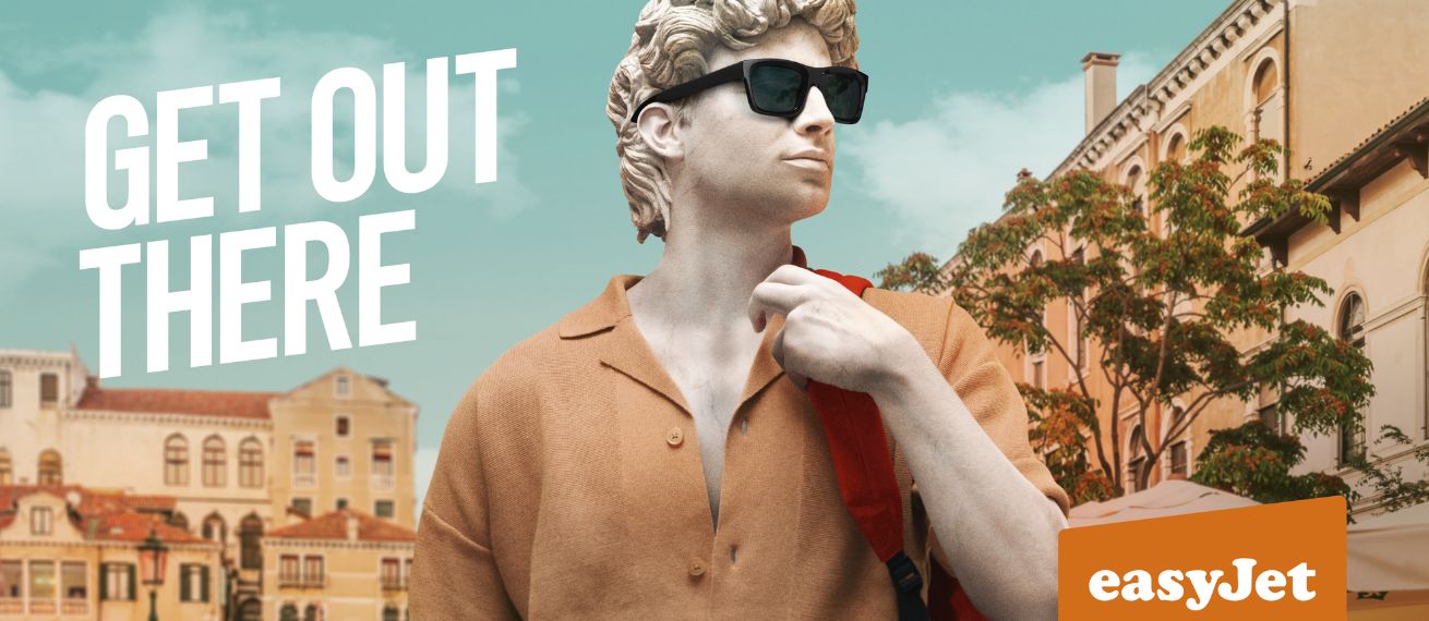 'Get out there!' titelte die EASY JET Sommerkampagne '23 - postproduziert wurde sie von STANLEY'S POST