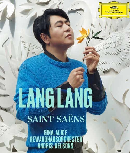 LANG LANG cover shoot for his latest album ‘Saint-Saëns’ featuring his spouse Gina Alice – produced in Paris by CLAAS CROPP CREATIVE PRODUCTIONS & JPPS