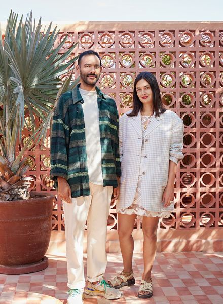 'Ein Kunstwerk zum Wohnen' - zu Besuch bei Laurence Leenaert in ihrem Riad Rosemary. Reportage von Brita SÖNNICHSEN c/o NERGER M&O für SALON MAGAZIN
