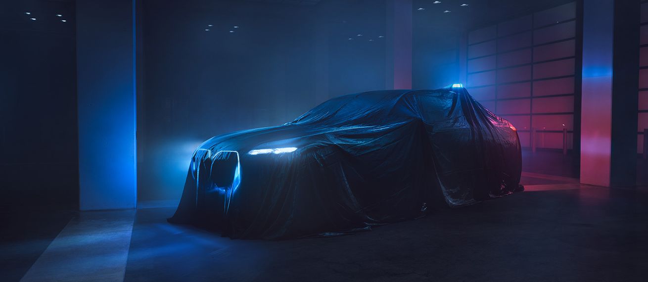 Anke Luckmann fotografiert den BMW 7 Protection - die Postproduktion betreute TREY