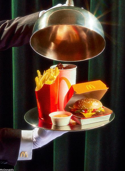 ‘Royal, Big-time’ - MCDONALD'S brings liquid gold to its restaurants – with stills by Alexandra Polina c/o JULIA WALDMANN for Scholz & Friends