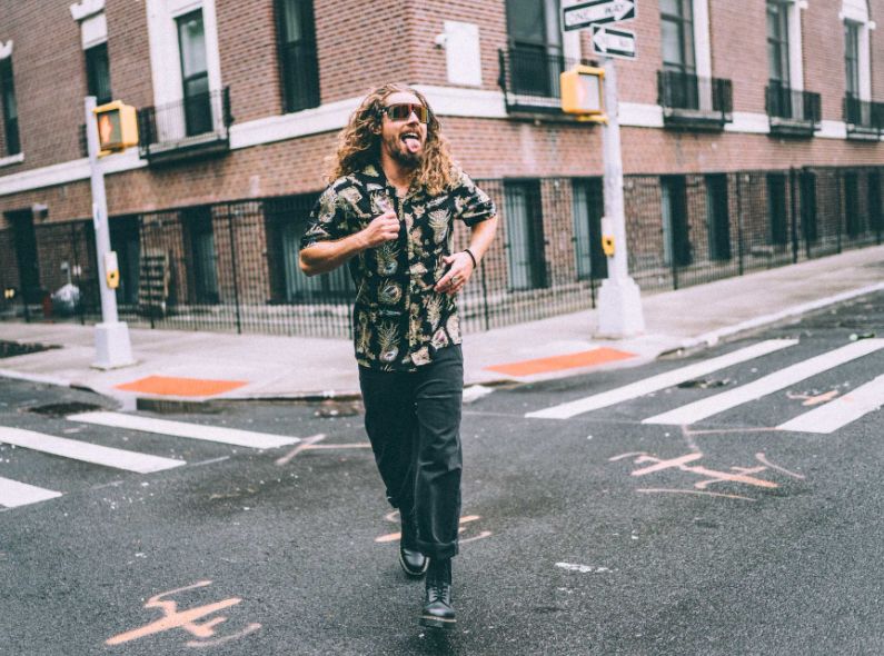 True to This - Gary COPELAND c/o ALYSSA PIZER MANAGEMENT photographs for streetwear & board sports label VOLCOM in New York City