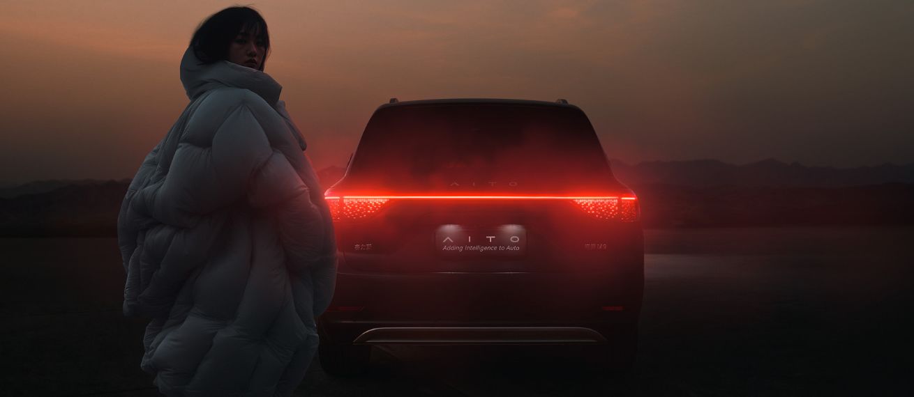 AITO in Twilight - MARC TRAUTMANN fotografiert den neuen HUAWEI AITO M9 Electric Vehicle