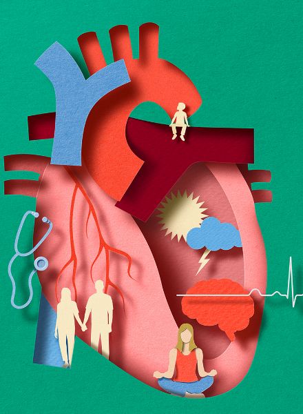 ‘My Heart and Me’ – STERN MAGAZINE Special with paper art by KATRIN RODEGAST c/o 2AGENTEN