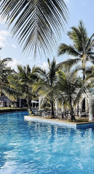 Where the magic happens … Sugar Beach 5-star luxury resort in Mauritius, photos by Benjamin Monn c/o KRISTINA KORB on GoSee