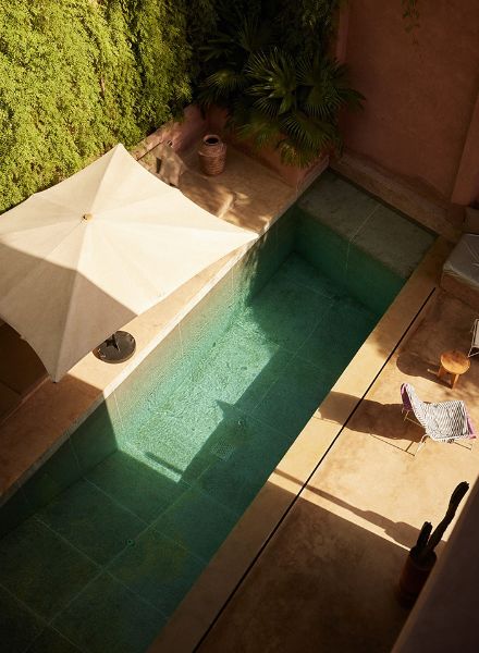 Adults Only – Brita SÖNNICHSEN c/o NERGER M&O photographs the 4-star Riad Maison Brummell Majorelle in Marrakech, Morocco