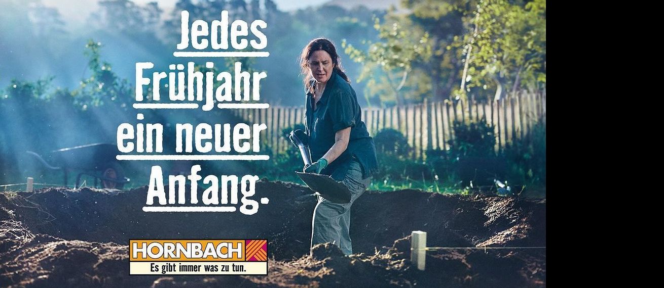 'Every spring season is a new beginning…' – Berlin-based advertising agency Heimat commissioned photographer Theo GOSSELIN c/o LGA MANAGEMENT with a HORNBACH campaign, and we have two motifs for you on GoSee.News