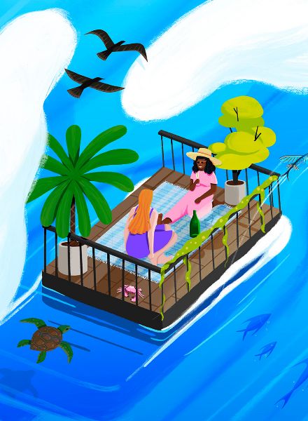 Bold, simple & colourful - neue Reise Illustrationen von JAMES BOAST c/o 2AGENTEN auf GoSee