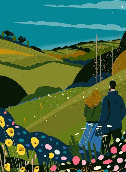 Bold, simple & colourful - neue Reise Illustrationen von JAMES BOAST c/o 2AGENTEN auf GoSee