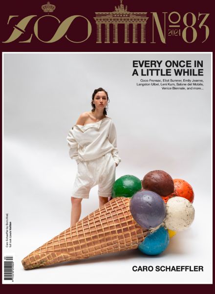 ZOO Magazine featuring model & content creator CARO SCHAEFFLER – with hair by Felix STÖSSER c/o BASICS.BERLIN