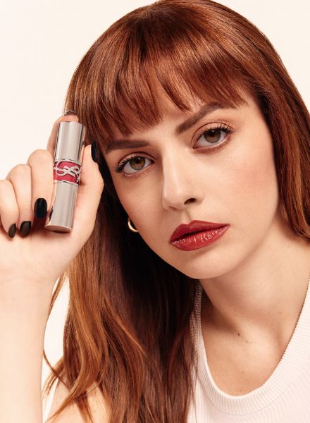 YSL BEAUTY with Italian pop singer Annalisa : creative content by fashion & beauty photographer Byron MOLLINEDO c/o KRISTINA KORB