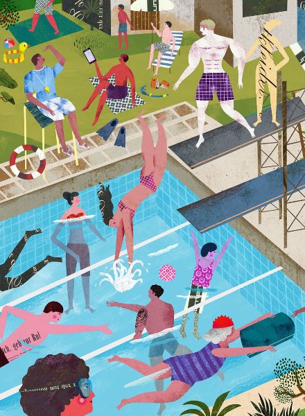 2AGENTEN präsentiert Sommer Special mit luftig leichten Illustrationen & Paper Work auf GoSee