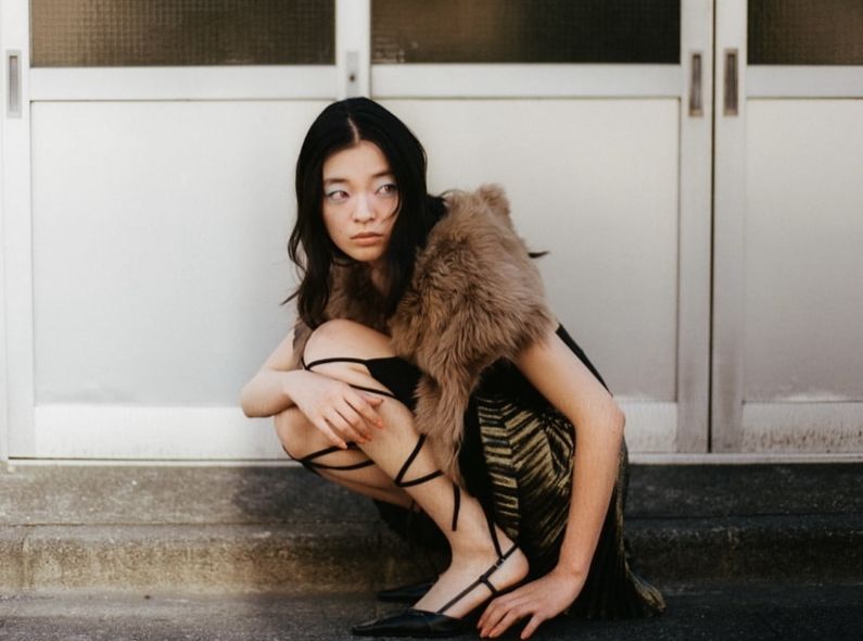 ‘Crush’ for BADLON Magazine featuring Japanese model and DJ Ichicha – photographed by Tiana LENZ c/o KRISTINA KORB