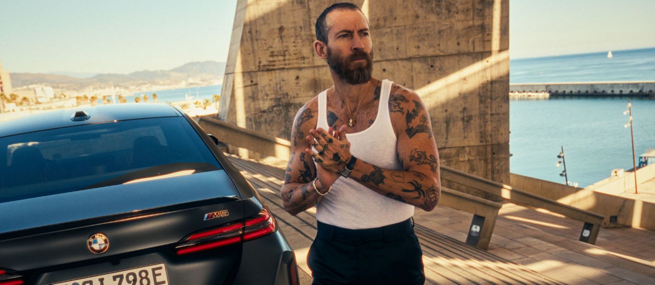 ‘Duality Untamed’ - the BMW M5 meets style icon and fashion designer Justin O’Shea, with photos by Manuel NAGEL c/o WILDFOX RUNNING
