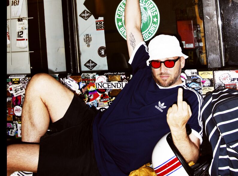 BEATSTEAKS frontman Arnim Teutoburger-Weiß knows what’s what - photographed by Christoph VOY c/o AVENGER TEAM for SÜDDEUTSCHE ZEITUNG