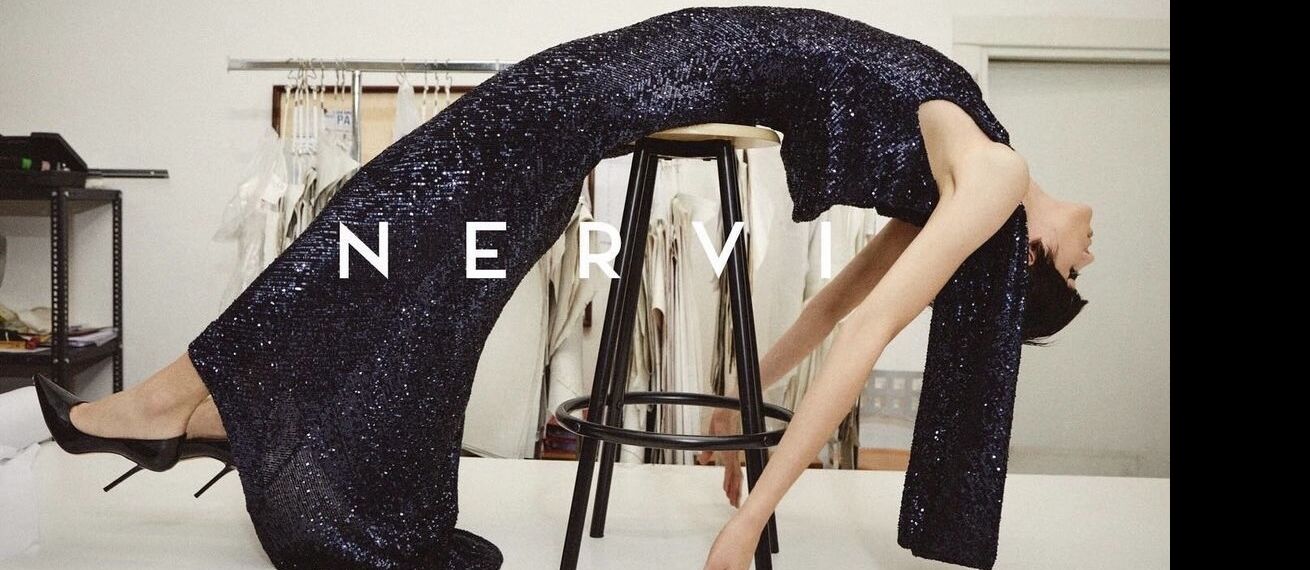 Byron MOLLINEDO c/o KRISTINA KORB photographs the NERVI Milano campaign