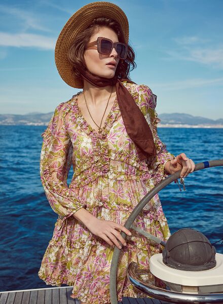 CLAIRE LUISE S/S ‘24 campaign brings back boho-chic - photographed by SACHA TASSILO HÖCHSTETTER in Mallorca
