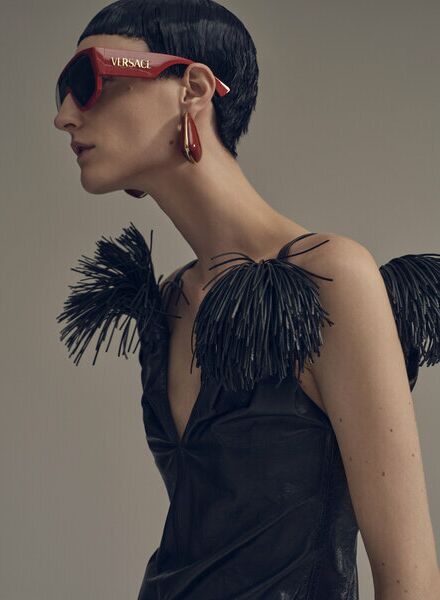 Andreas Ortner photographs with Fashion Director Milena Zuravljova for VOGUE CZ October ‘24 - with hair & makeup by Sven OHLSEN c/o BIGOUDI