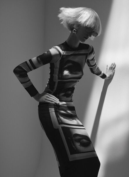 Andreas Ortner photographs with Fashion Director Milena Zuravljova for VOGUE CZ October ‘24 - with hair & makeup by Sven OHLSEN c/o BIGOUDI