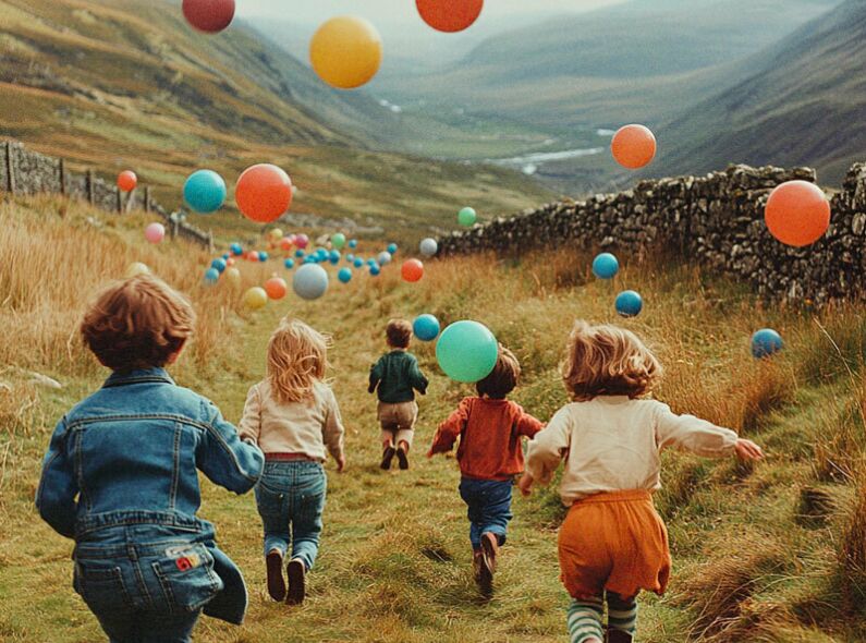 Kids, cake and AI - with AI artwork from the impossible dish c/o KRISTINA KORB for you on GoSee.News