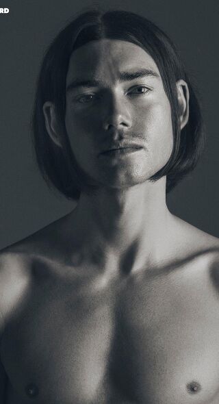 ‘Handsome’ - Det KEMPKE c/o DOUBLE T PHOTOGRAPHERS photographs male model Marc Ritz for VANGUARD magazine and presents you his new, personal AI work on GoSee.News
