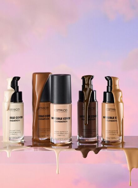 Invisible Cover - CATRICE  relies once more on the texture expertise of Kirsten BENOUFA c/o LIGAWEST