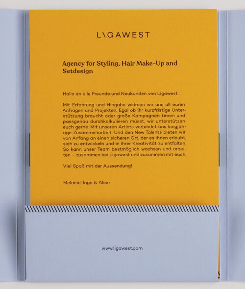 OpenStudio designs the LIGAWEST 2024 Mailer