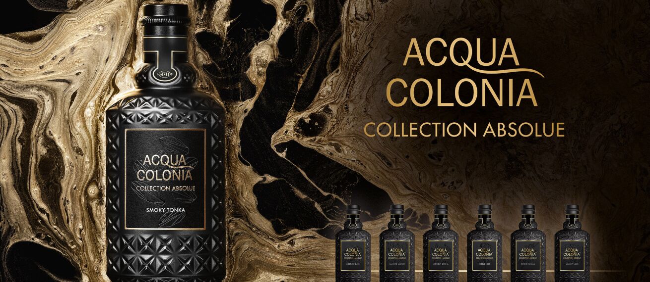 4711 presents the Acqua Colonia Collection Absolue - with textures by Kirsten BENOUFA c/o LIGAWEST