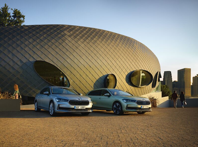 DAVID MAURER shoots the global campaign for the NEW ŠKODA SUPERB and FCB London - the first part on GoSee