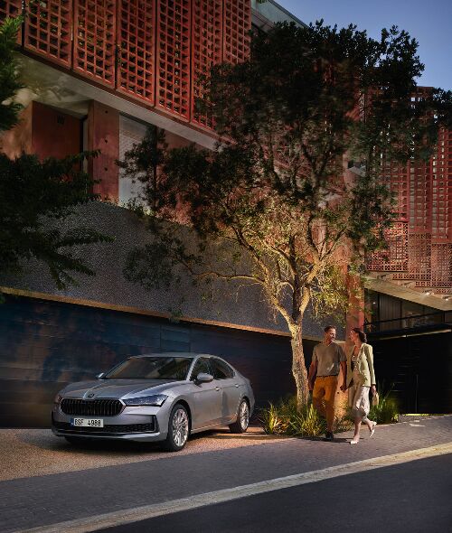 DAVID MAURER shoots the global campaign for the NEW ŠKODA SUPERB and FCB London - the first part on GoSee