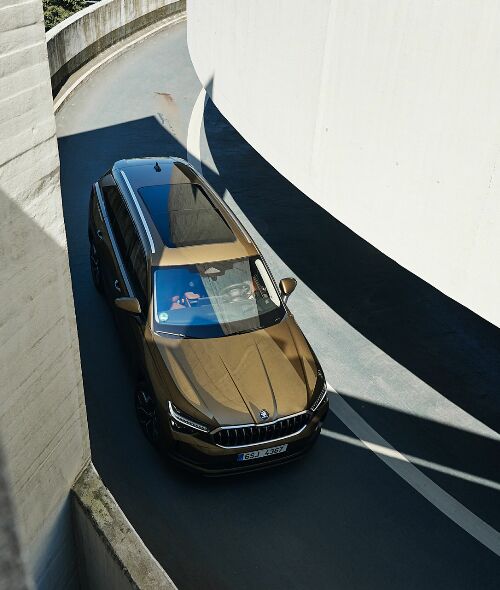 The new ŠKODA KODIAQ, photographed by Jan van ENDERT c/o NERGER M&O for GUTE FAHRT Magazine