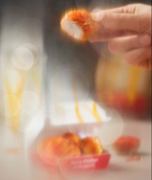 McDonald’s Spicy Nuggets Gold Idea - photographed by Studio Hackenberg c/o DOUBLE T Photographers for Scholz & Friends